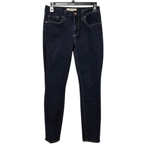 Gap 1969 True Skinny Curvy Jeans Womens 28R (28x26.5) Blue Mid-Rise Stretch VGUC